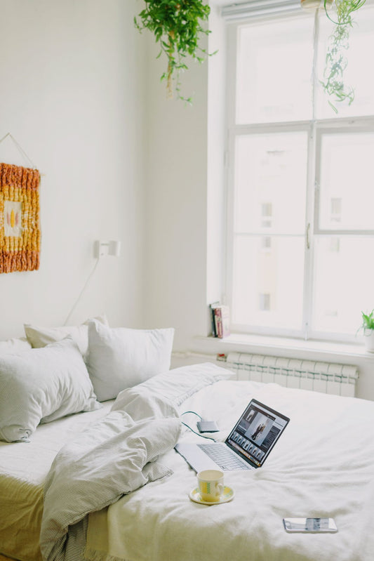 Chambre fraîche avec rafraîchisseur d'air bien entretenu