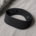 Sleepband noir - vue plate